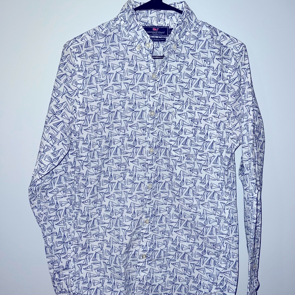 Mens XS Vineyard Vines long sleeve button down